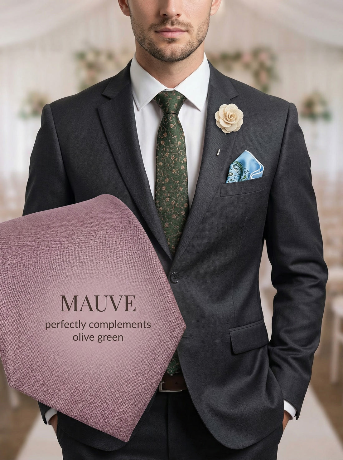 The Sapphire Garden Wedding Accessories Set
