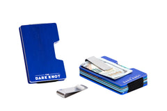 Blue Slim Minimalist Wallet