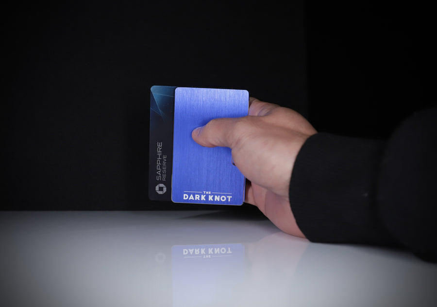 Blue Slim Wallet