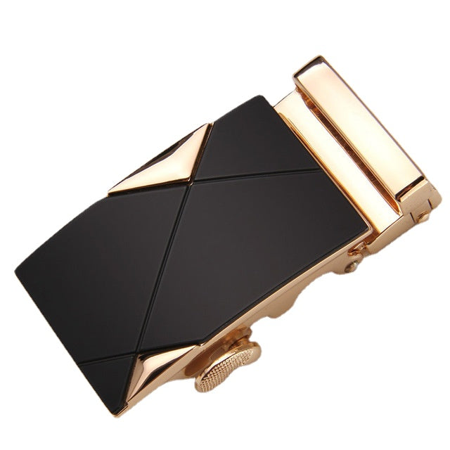 Del Mar Onyx Gold Buckle