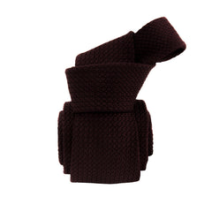 Grenadine Brown Silk Tie