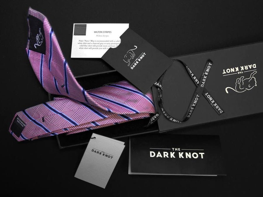 Silk Ties with recommendations for matching suits and shirts