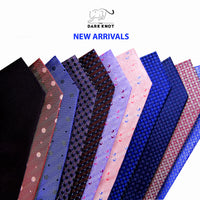Assorted Silk Ties with recommendations for matching suits and shirts