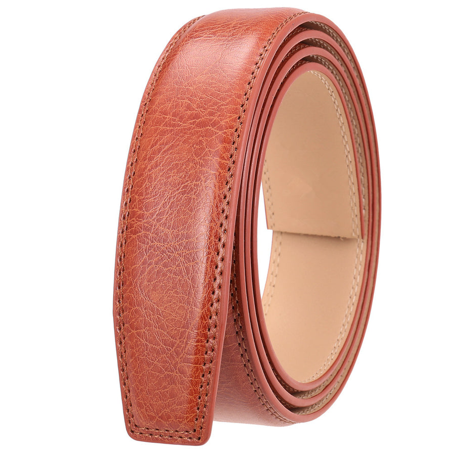 Hazelnut Tan Grain Leather Belt