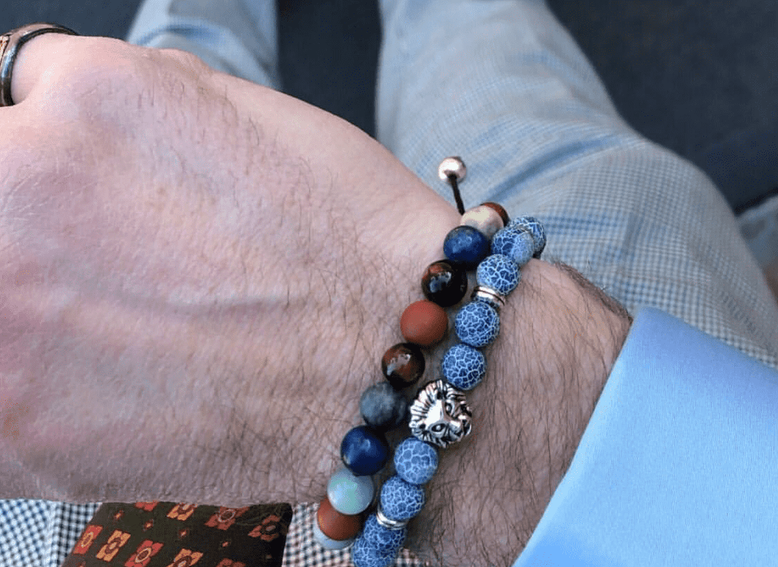 Mens Silver lionhead linked solid bracelet – Abaran Timeless Jewellery  Pvt.Ltd
