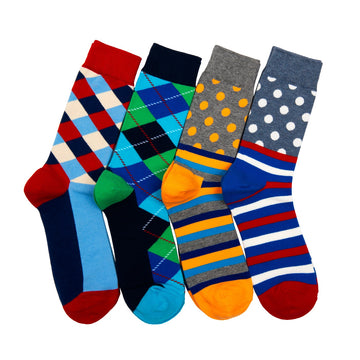 Men's Fashionable Colorful Socks