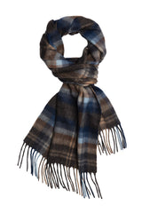 Men's Cashmere Plaid Scarf