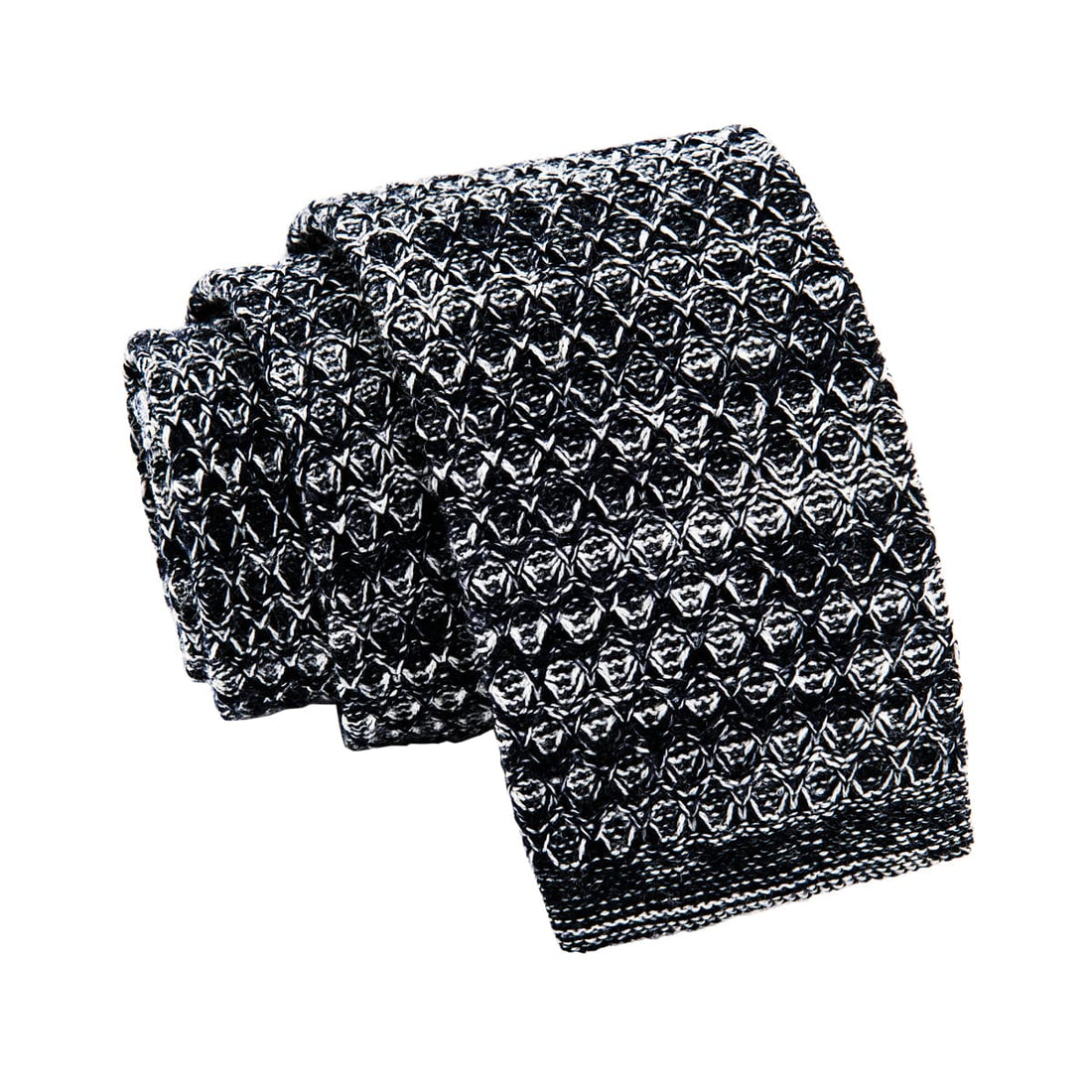 Ithaca Grey Knitted Wool Tie – The Dark Knot