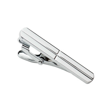 Silver Stainless Steel Tie Bar