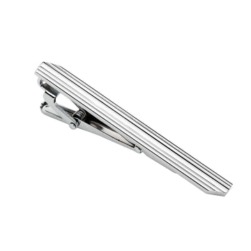 Silver Stainless Steel Tie Bar