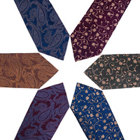 Floral & Paisley Silk Ties