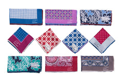 Linen and Silk Pocket Squares